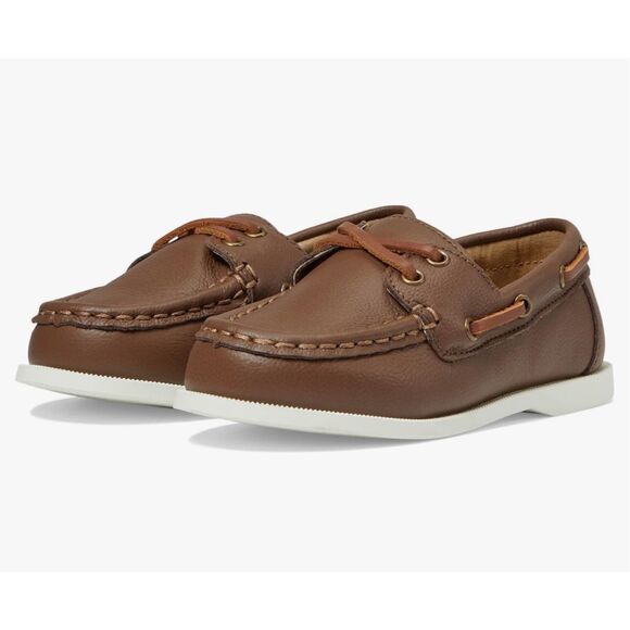 Janie & Jack Boat Shoe Brown Size 6